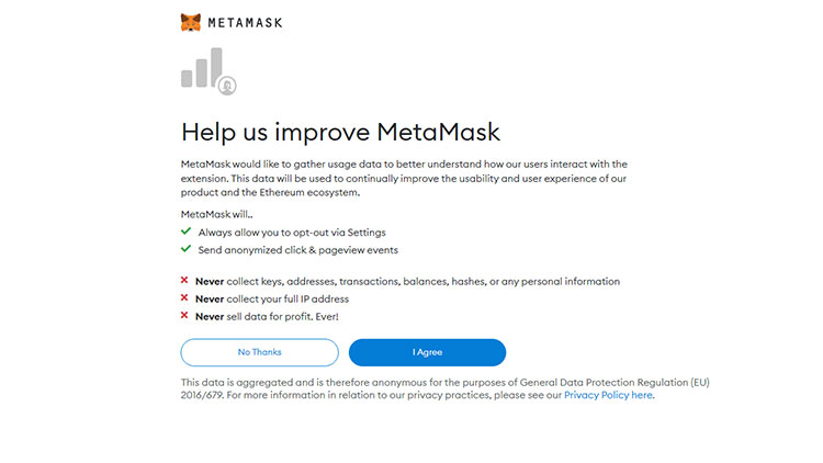 Hướng dẫn đăng ký ví MetaMask trên máy tính