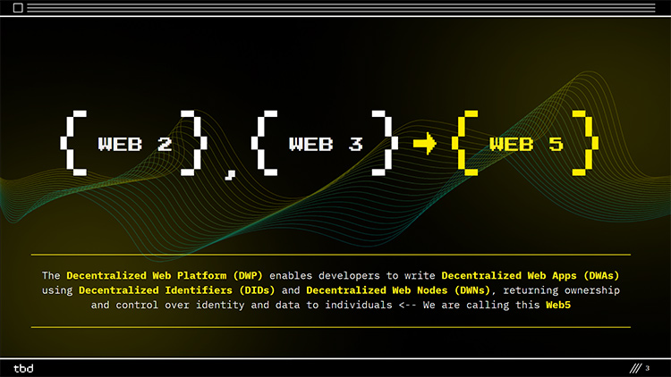 web5 là nền tảng web phi tập trung