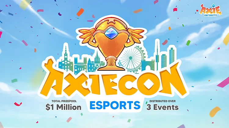Axie Infinity dành 1 triệu USD tổ chức ba giải đấu esports