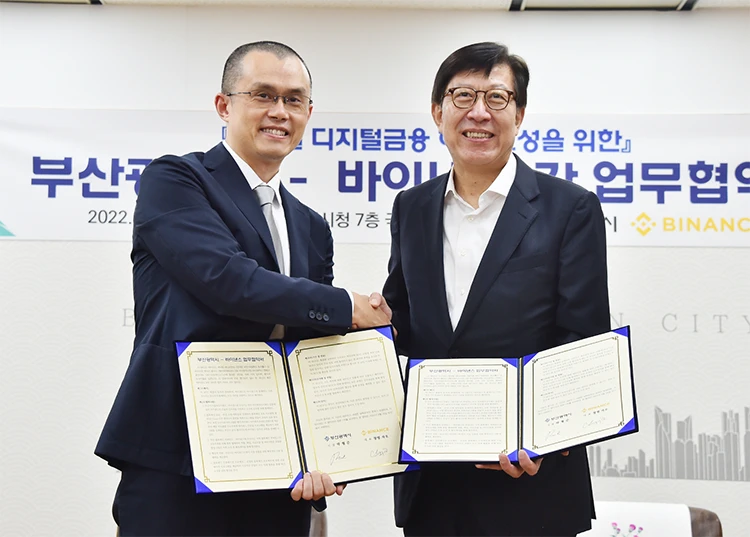 Binance hỗ trợ Busan phát triển hệ sinh thái blockchain
