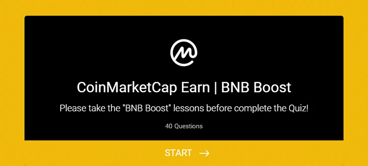 CoinMarketCap Earn: BNB Boost