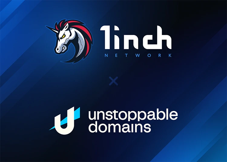 1inch Network công bố hợp tác cùng Unstoppable Domains